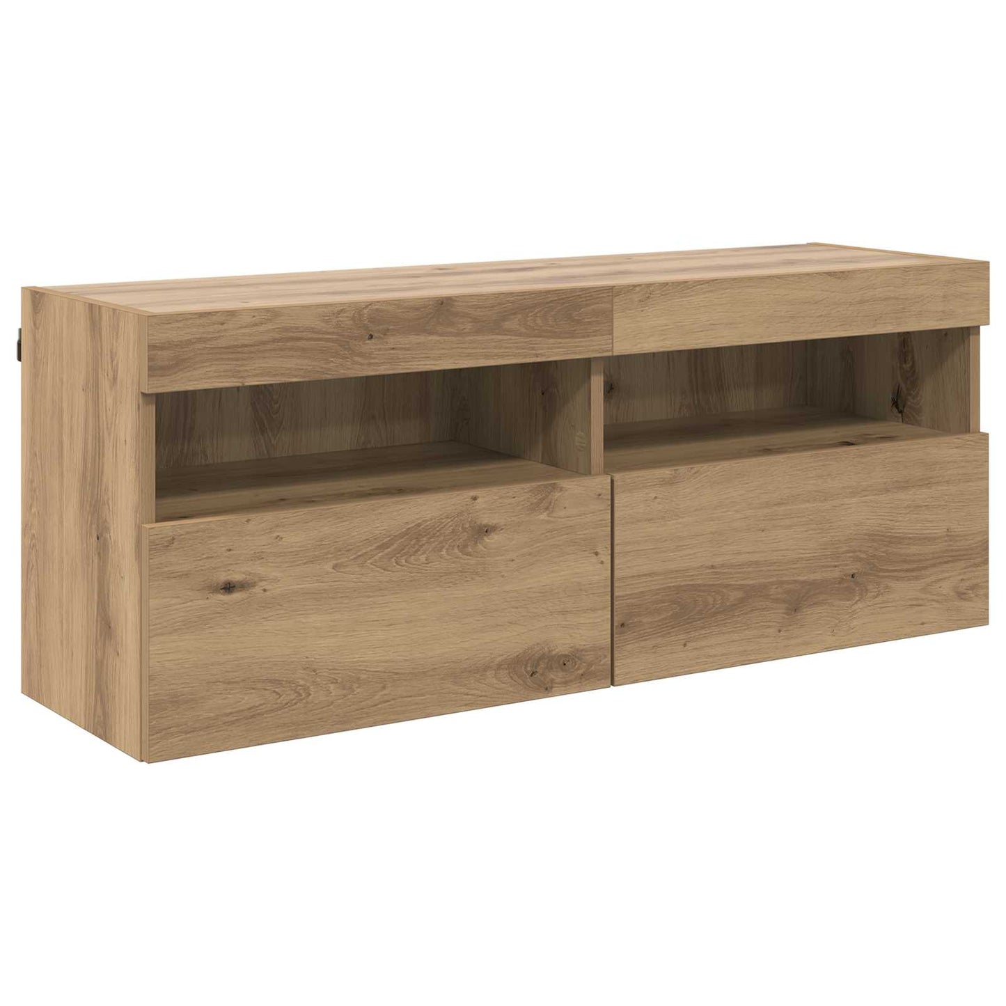 TV-Wandgeräte 6 pcs Altholz 100 x 30 x 40 cm Holzwerkstoff