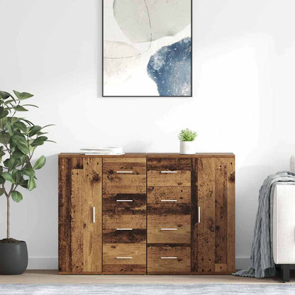 Sideboards Corona 2 pcs Altholz 59 x 39 x 80 cm Holzwerkstoff