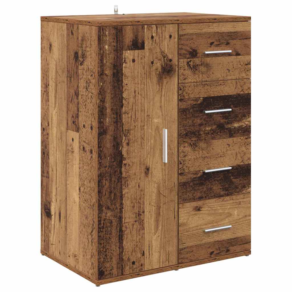 Sideboards Corona 2 pcs Altholz 59 x 39 x 80 cm Holzwerkstoff