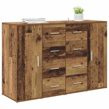 Sideboards Corona 2 pcs Altholz 59 x 39 x 80 cm Holzwerkstoff