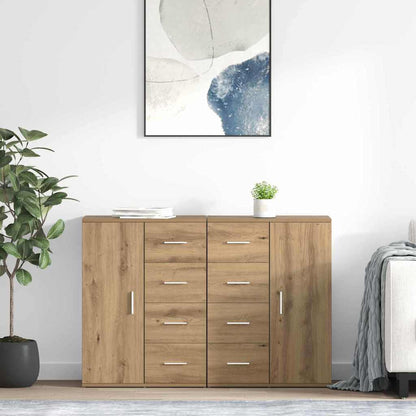 Sideboards Corona 2 pcs Artisan-Eiche 59 x 39 x 80 cm