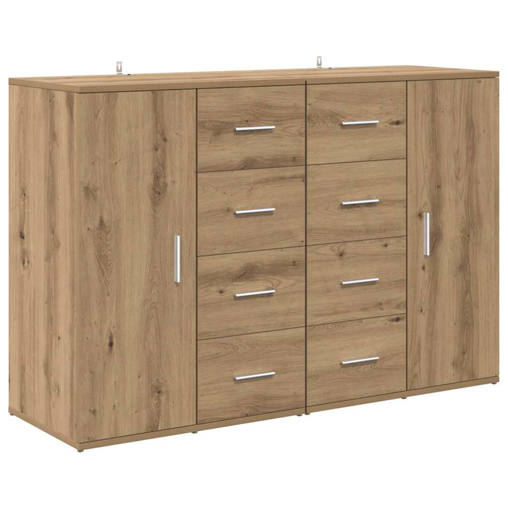 Sideboards Corona 2 pcs Artisan-Eiche 59 x 39 x 80 cm