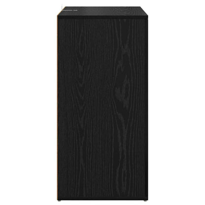 Sideboards Corona 2 pcs Schwarz Eichen-Optik 59 x 39 x 80 cm