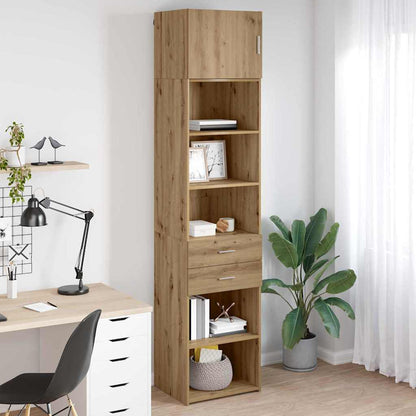 Highboard Artisan-Eiche 50 x 42,5 x 225 cm Holzwerkstoff