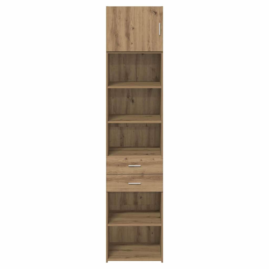 Highboard Artisan-Eiche 50 x 42,5 x 225 cm Holzwerkstoff