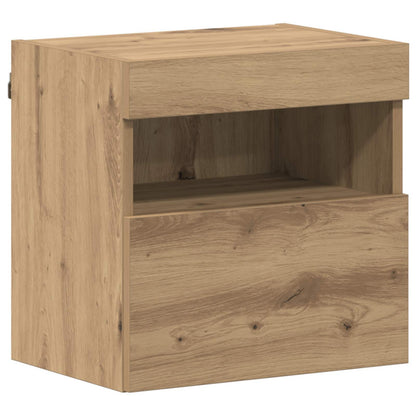 TV-Schränk Wandmontiert 7 pcs Artisan-Eiche Holzwerkstoff