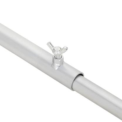 geeignet für flache Planenhalterung 4 pcs Silber 100-145 cm