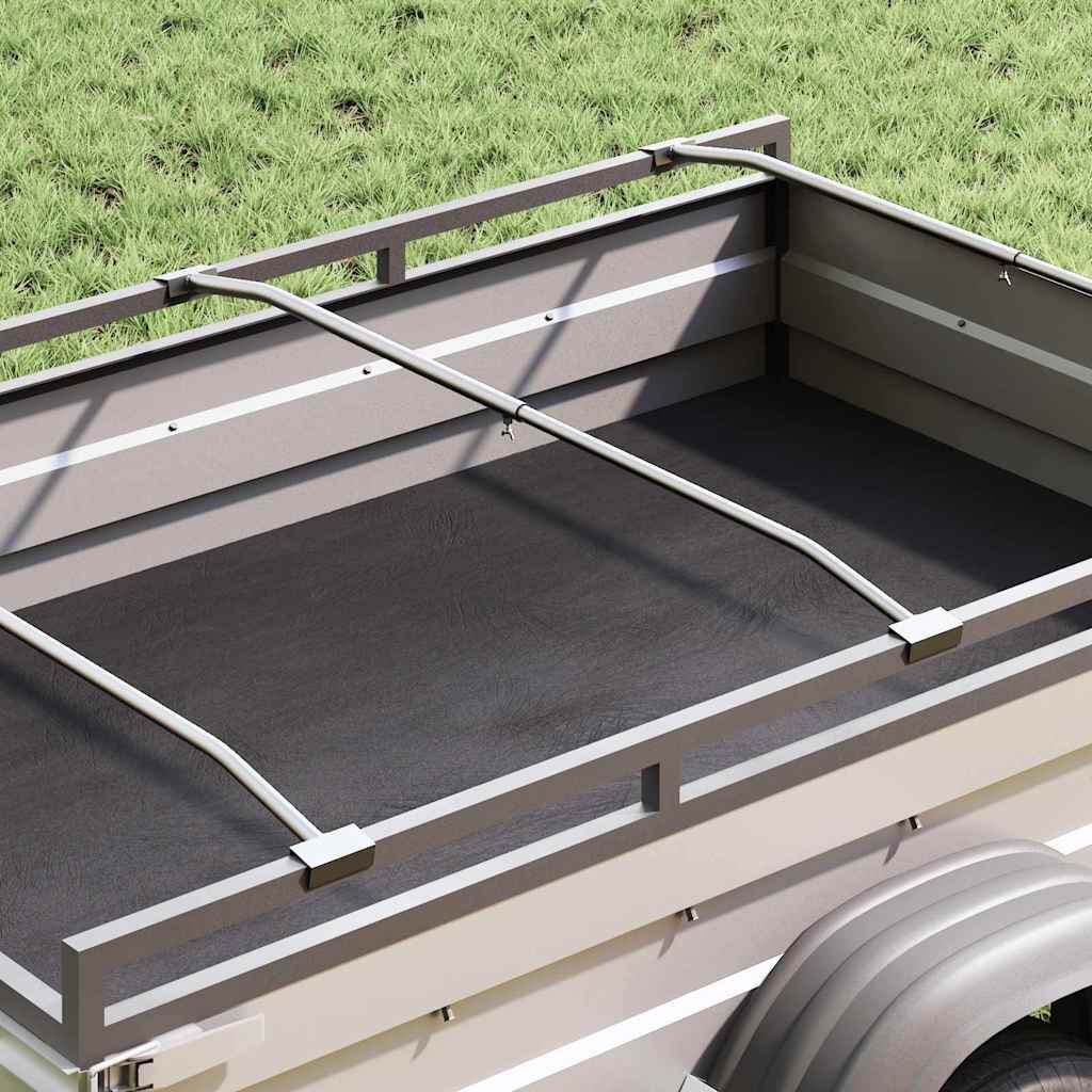 geeignet für flache Planenhalterung 4 pcs Silber 100-145 cm