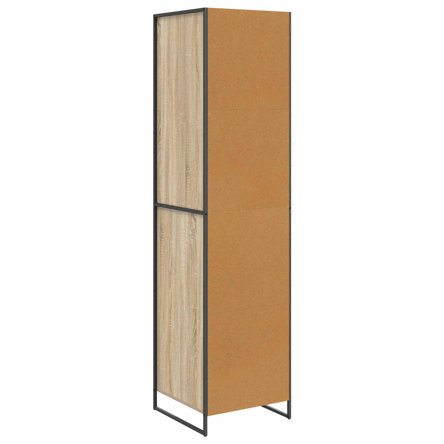 Warderobe mit Tür 2 pcs Sonoma 50 x 50 x 200 cm Holzwerkstoff