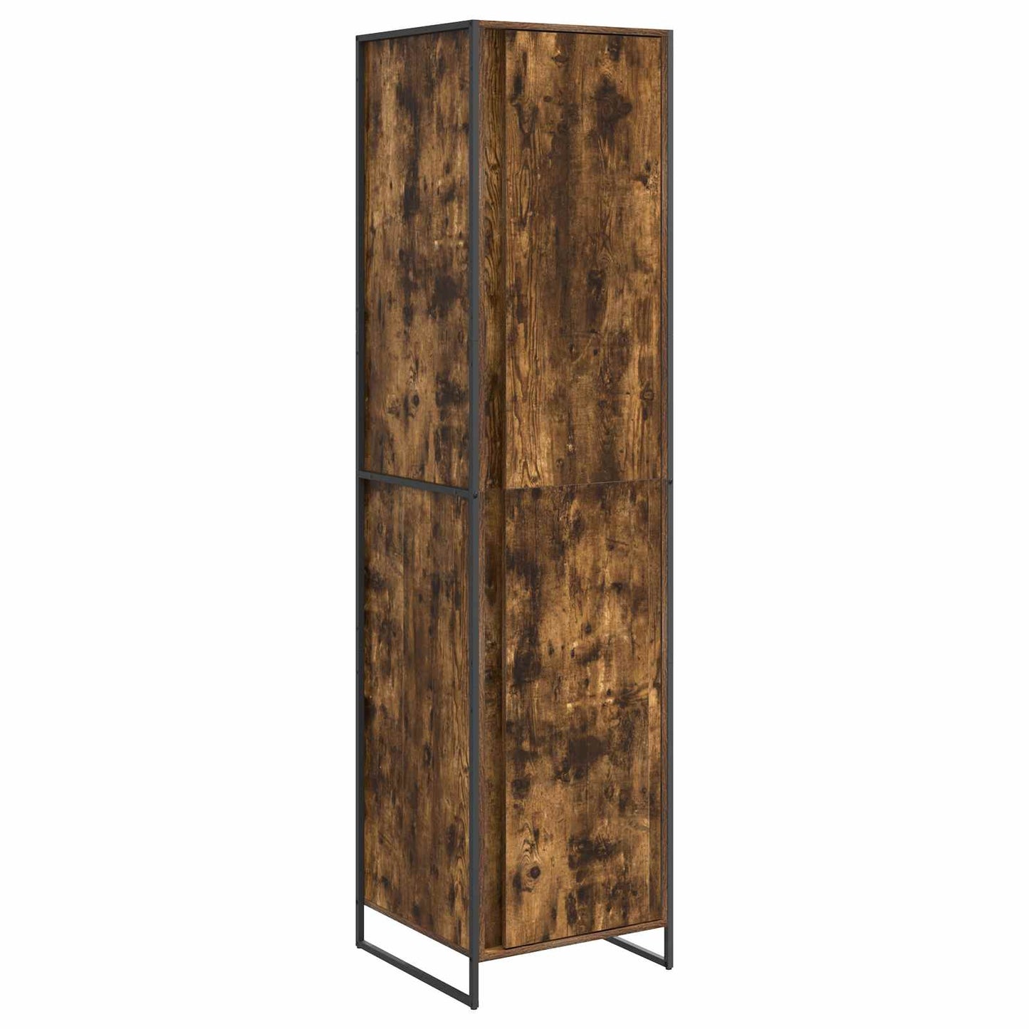 Warderobe 2 pcs Raucharbe 50 x 50 x 200 cm Holzwerkstoff