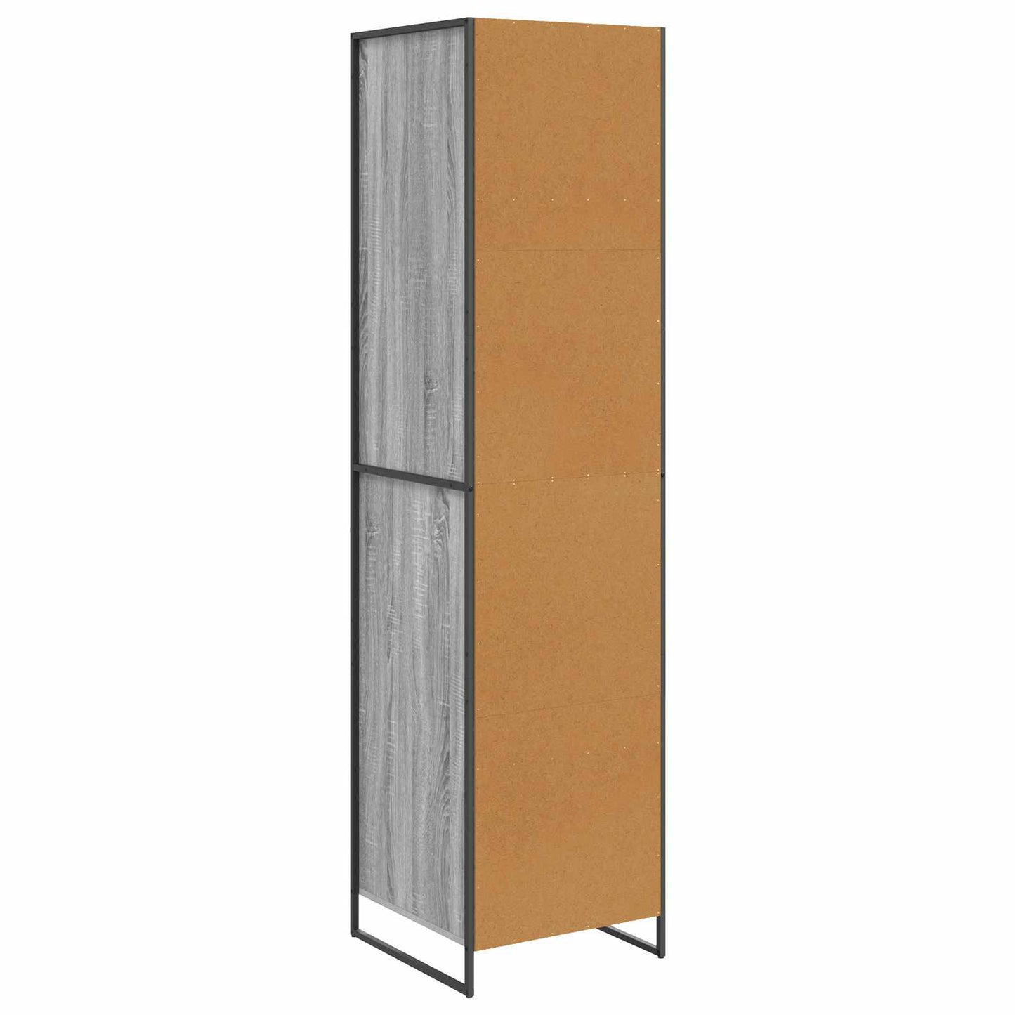 Warderobe 2 pcs Graues Sonoma 50 x 50 x 200 cm Holzwerkstoff
