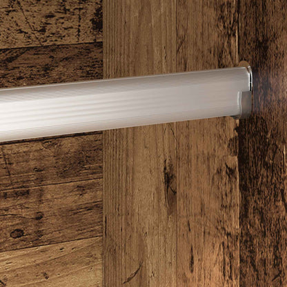 Warderobe mit Tür 2 pcs Altholz 50 x 50 x 200 cm Holzwerkstoff