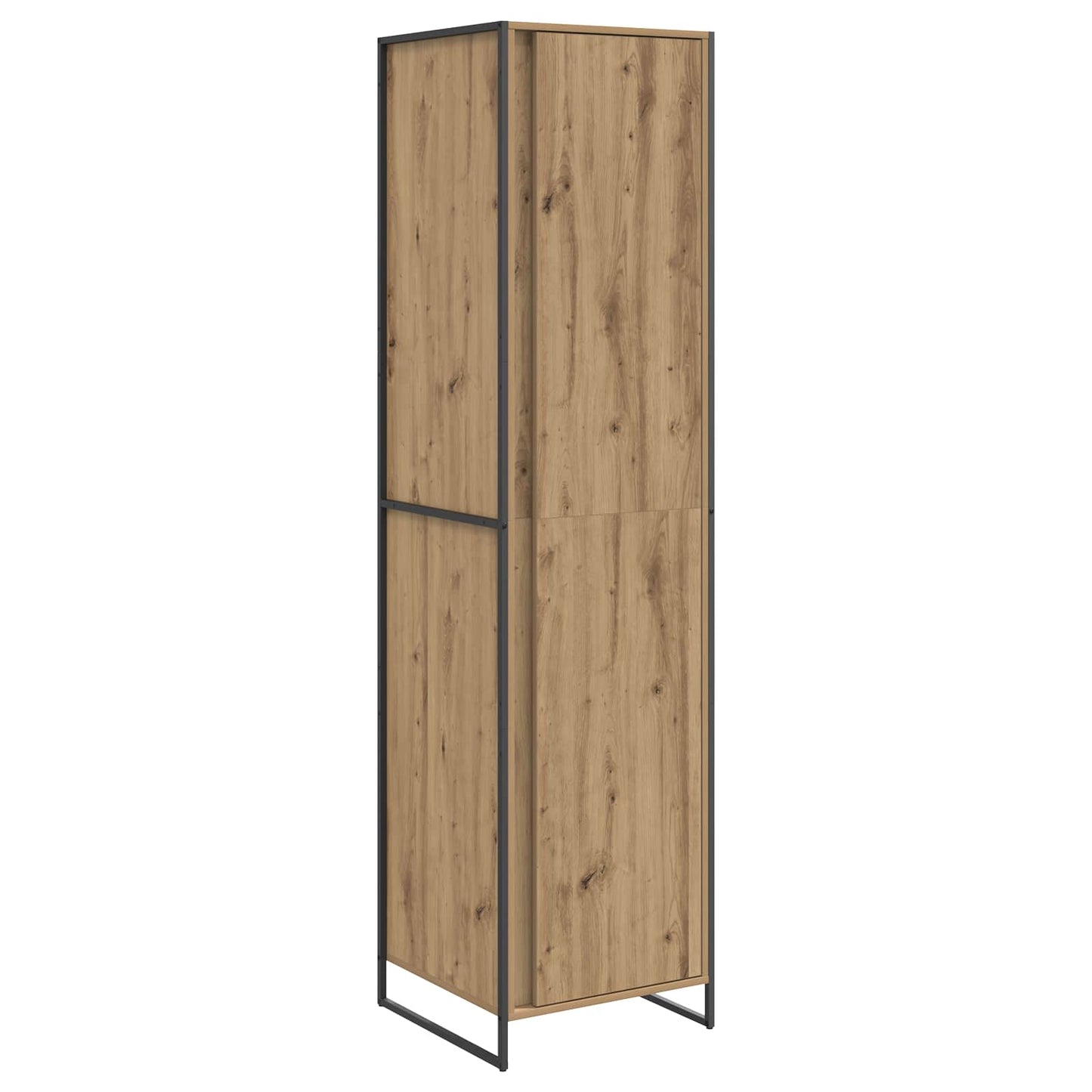 Warderobe mit Tür 2 pcs Kunsthandwerk Eiche 50 x 50 x 200 cm
