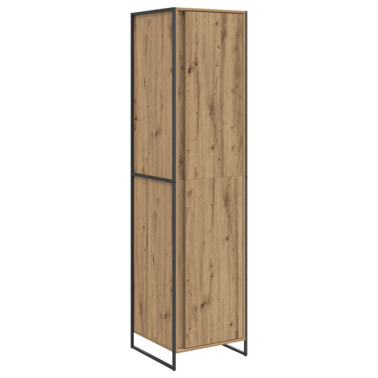 Warderobe mit Tür 2 pcs Kunsthandwerk Eiche 50 x 50 x 200 cm