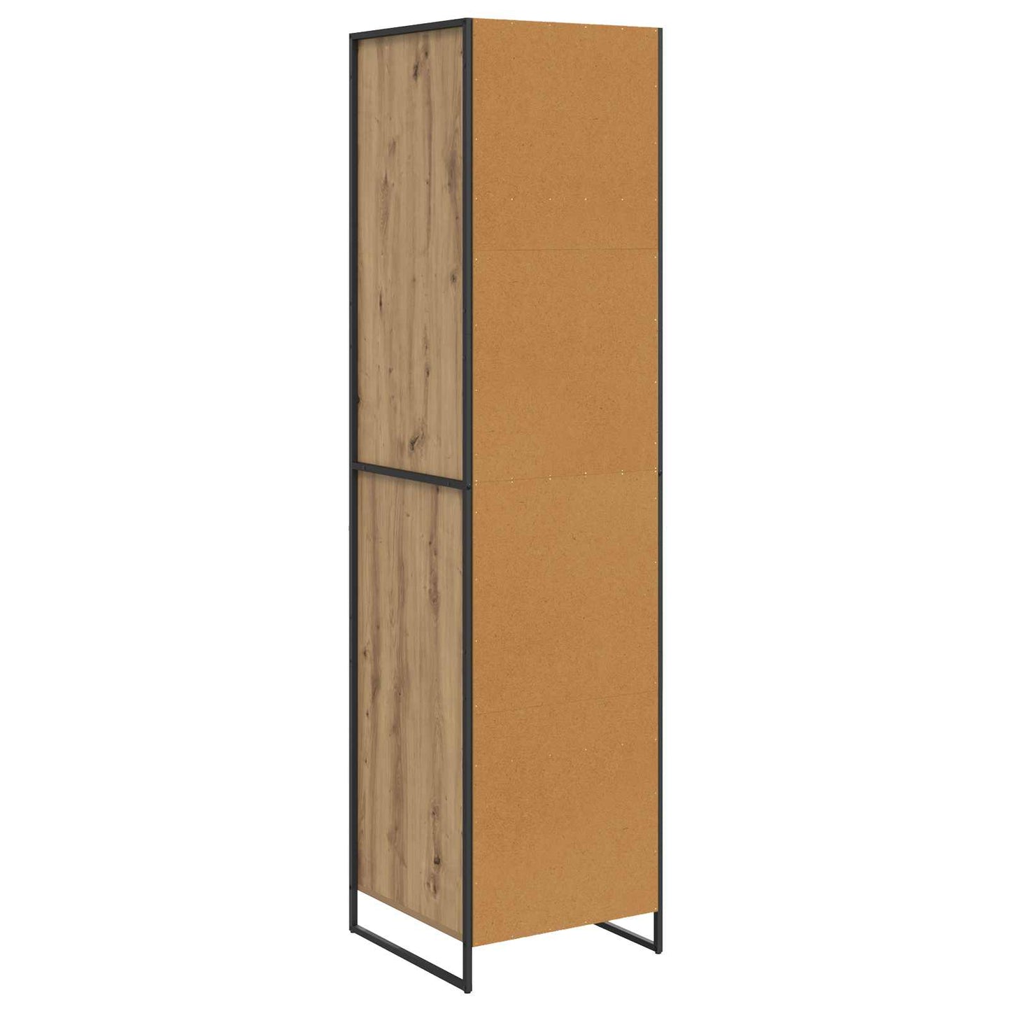 Warderobe mit Tür 2 pcs Kunsthandwerk Eiche 50 x 50 x 200 cm