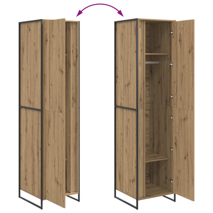 Warderobe mit Tür 2 pcs Kunsthandwerk Eiche 50 x 50 x 200 cm