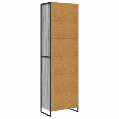 Hohe Schränke 2 pcs Graues Sonoma 60 x 36 x 300 cm