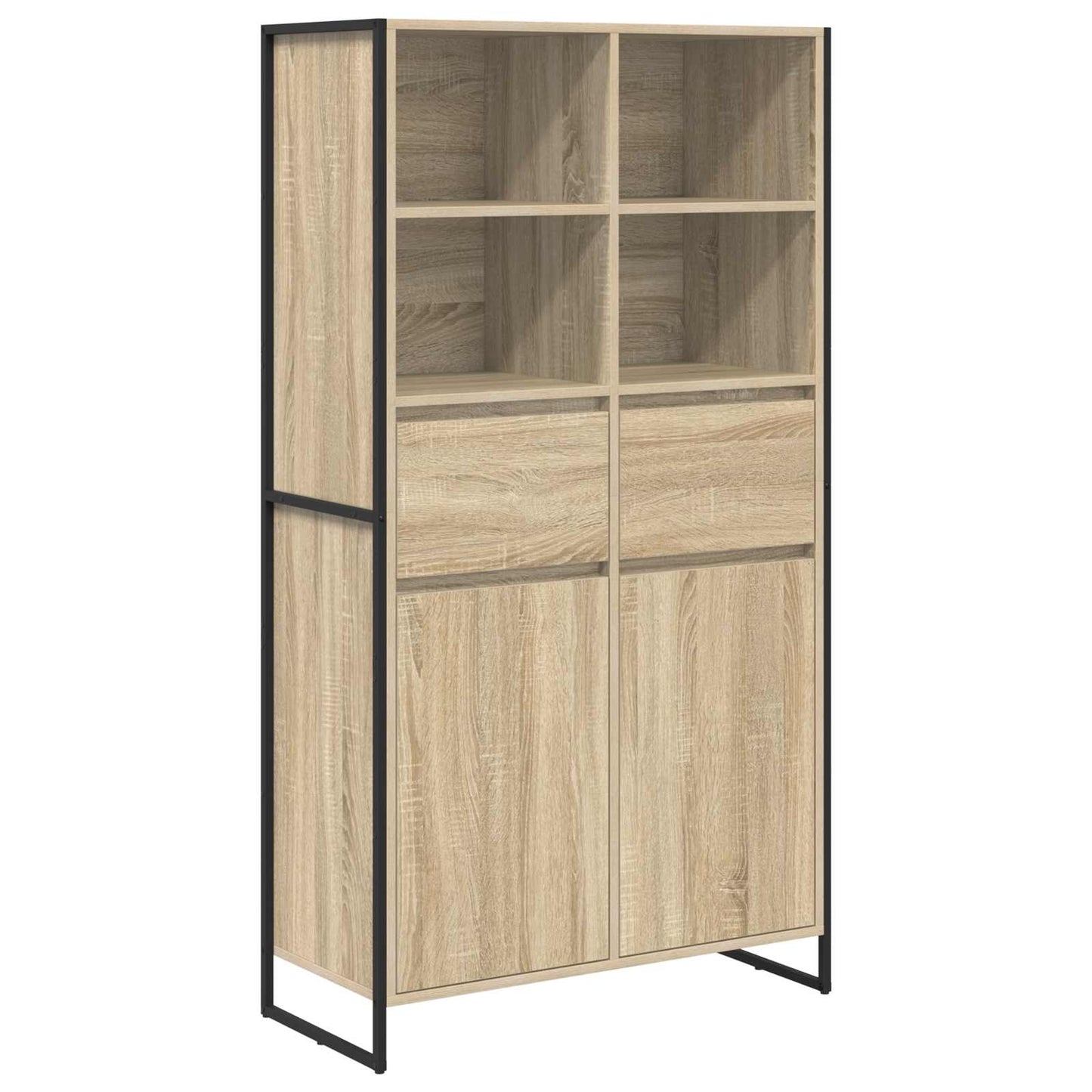 Sideboard 2 pcs Sonoma 81 x 36 x 150.5 cm Holzwerkstoff