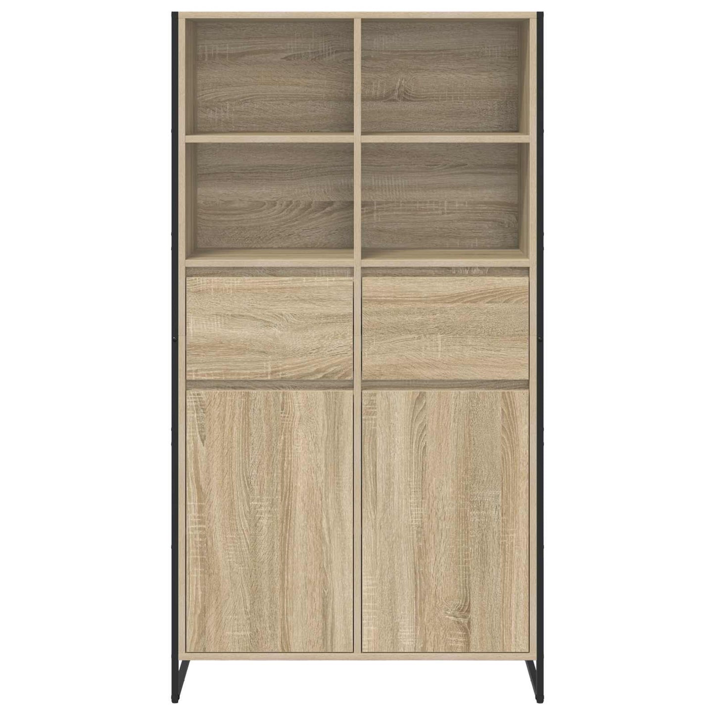 Sideboard 2 pcs Sonoma 81 x 36 x 150.5 cm Holzwerkstoff