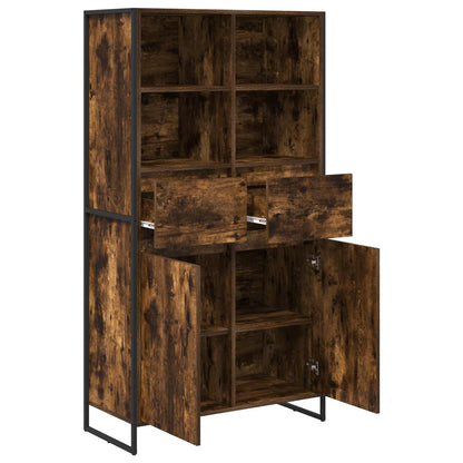 Sideboard 2 pcs Raucharbe 81 x 36 x 150.5 cm Holzwerkstoff