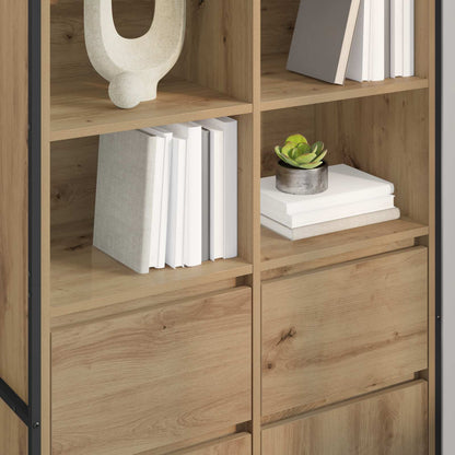 Sideboard 2 pcs Kunsthandwerk Eiche 81 x 36 x 150.5 cm