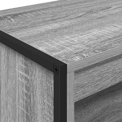 Hohe Schränke 2 pcs Graues Sonoma 60 x 36 x 300 cm