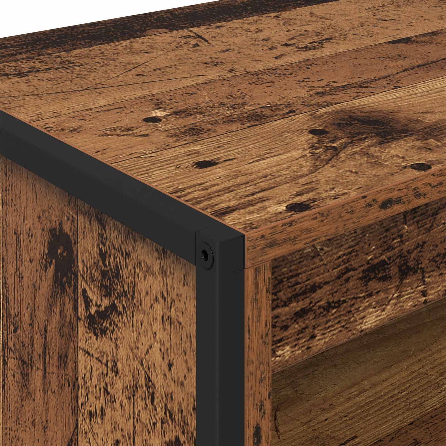 Hohe Schränke 2 pcs Altholz 60 x 36 x 300 cm Holzwerkstoff