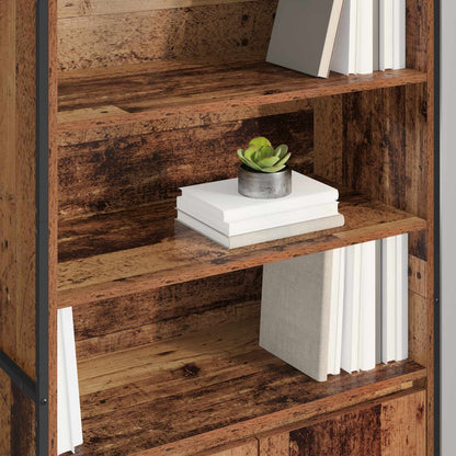 Hohe Schränke 2 pcs Altholz 60 x 36 x 300 cm Holzwerkstoff