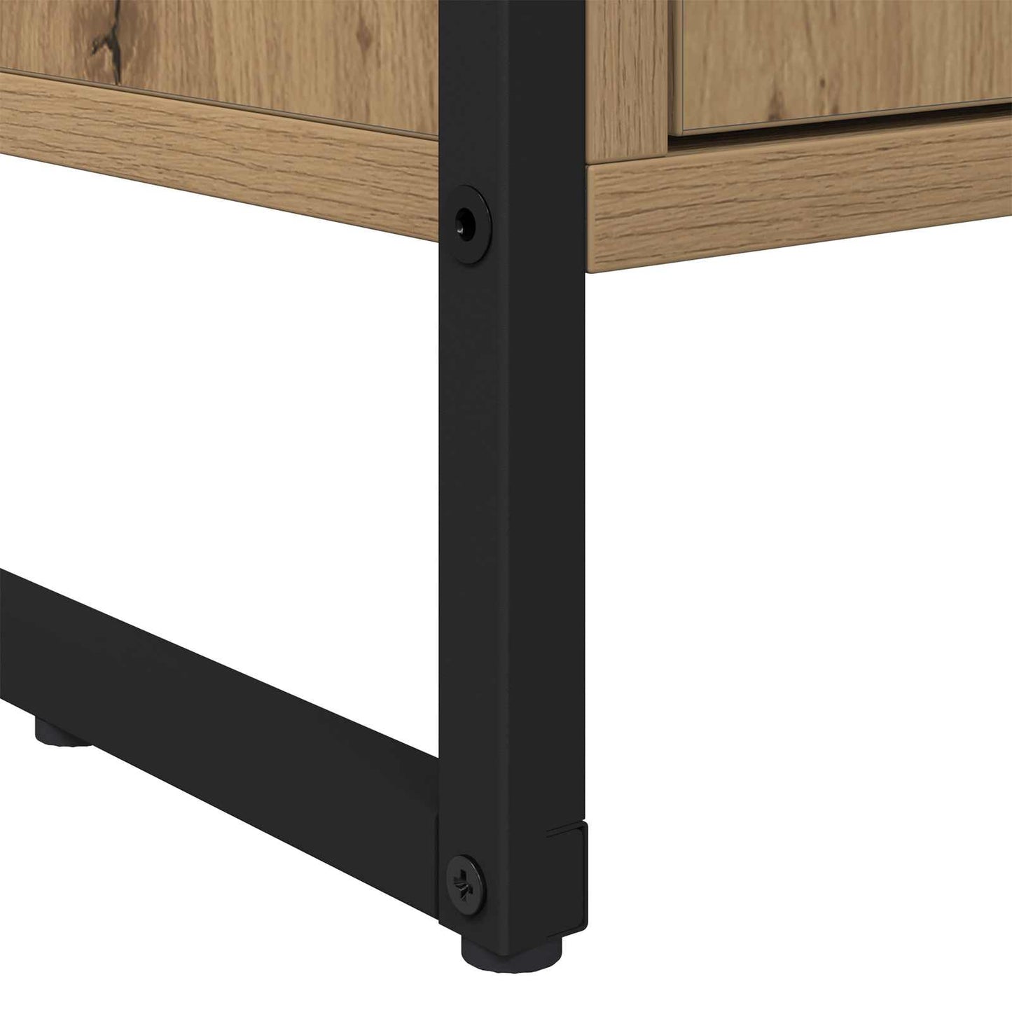 Hohe Schränke 2 pcs Kunsthandwerk Eiche 60 x 36 x 300 cm