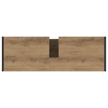 Badezimmermöbel-Set mit Schubladen Artisan-Eiche Holzwerkstoff