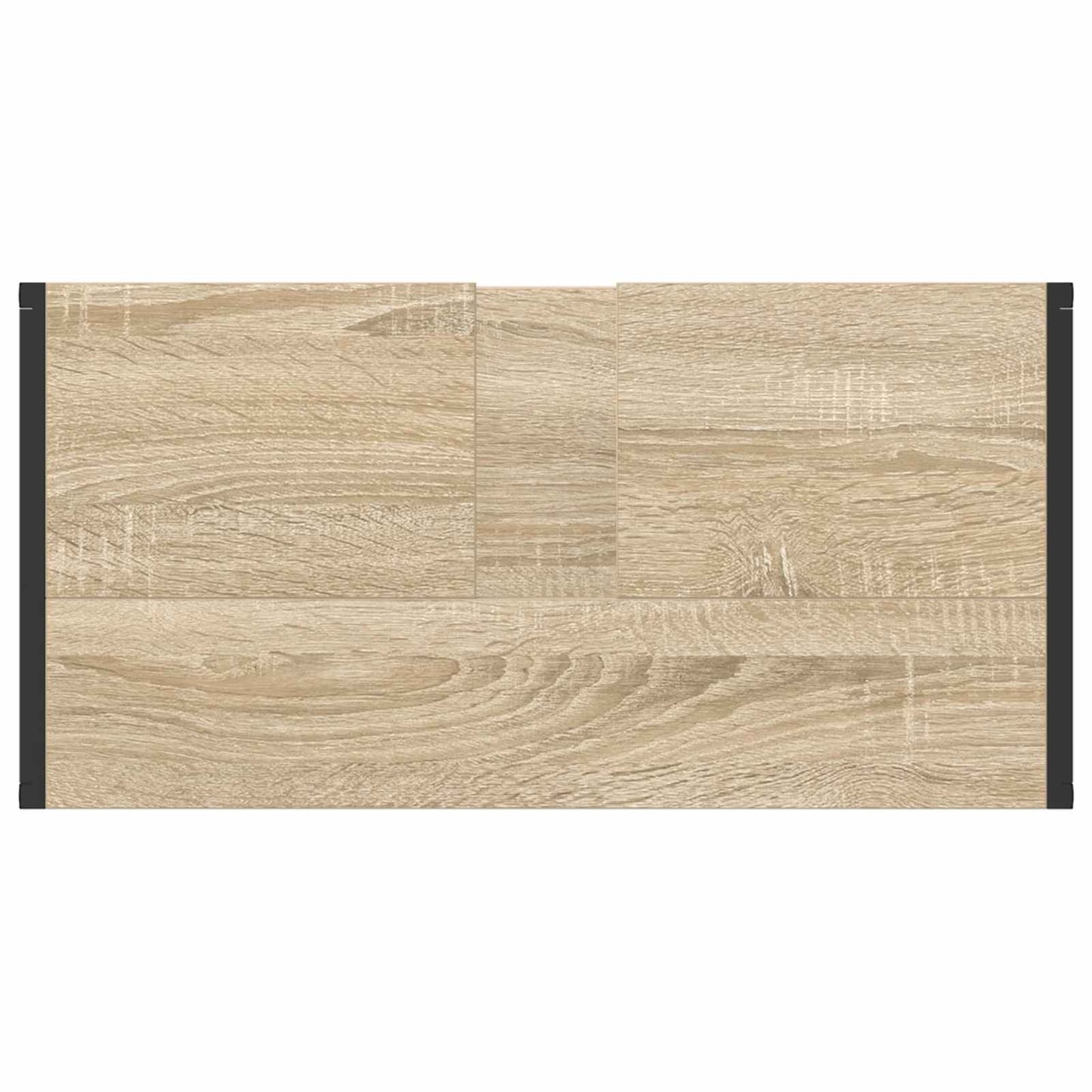 Badezimmermöbel-Set mit Schubladen Sonoma-Eiche Holzwerkstoff