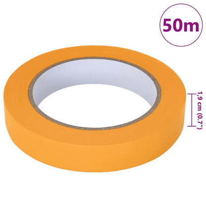 Malerklebebänder 6 pcs Gelb 19mm x 50m Papier
