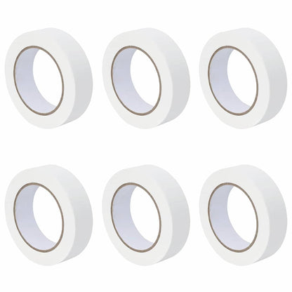 Malerklebebänder 6 pcs Weiß 30 mm x 50 m Papier
