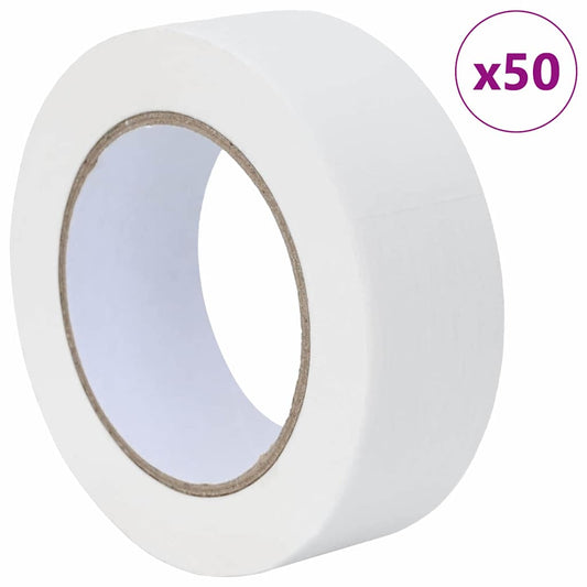 Malerklebebänder 50 pcs Weiß 38mm x 50m Papier