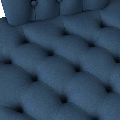 Schlafsessel Blau 56,5 x 70 x 110 cm Stoff