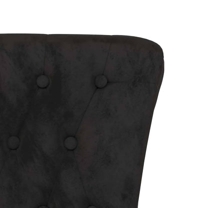 Schlafsessel Schwarz 56,5 x 70 x 110 cm Samt