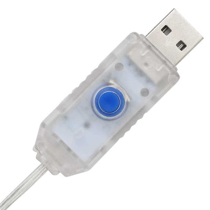 Weihnachtsbaum mit 240 LEDs Warmweiß 180 cm Rattan