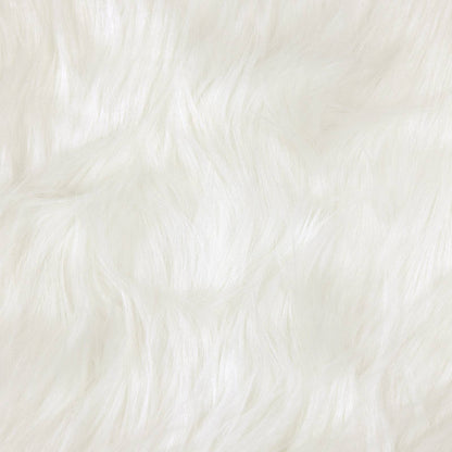 Kunstschaffell Teppich Tafalla Weiß 200 x 280 cm Polyester