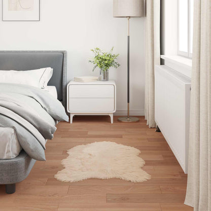 Kunstschaffell Teppich Tafalla Beige 60 x 90 cm Polyester