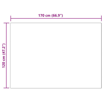 Kunstschaffell Teppich Tafalla Rosa 120 x 170 cm Polyester