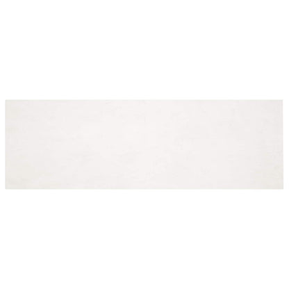 Kunstfell Hasen Teppich Olite Creme 80 x 250 cm Polyester