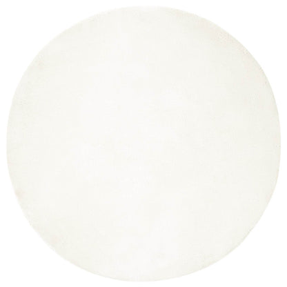 Kunstfell Hasen Teppich Olite Creme Ø 160 cm Polyester