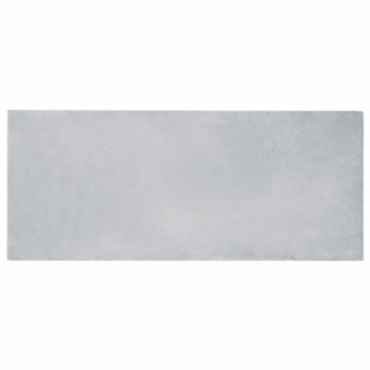 Kunstfell Hasen Teppich Olite Grau 80 x 200 cm Polyester