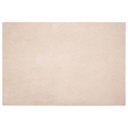 Kunstfell Hasen Teppich Olite Taupe 120 x 170 cm Polyester