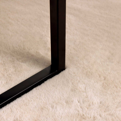 Kunstfell Hasen Teppich Olite Taupe Ø 200 cm Polyester