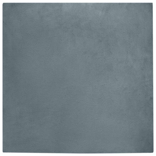 Kunstfell Hasen Teppich Olite Anthrazit 240 x 240 cm Polyester