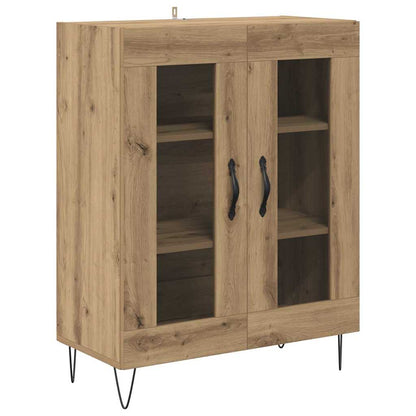 Highboard Artisan-Eiche 69,5 x 34 x 180 cm Holzwerkstoff