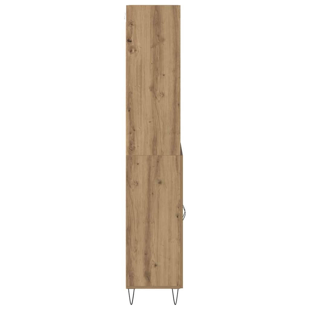 Highboard Artisan-Eiche 69,5 x 34 x 180 cm Holzwerkstoff
