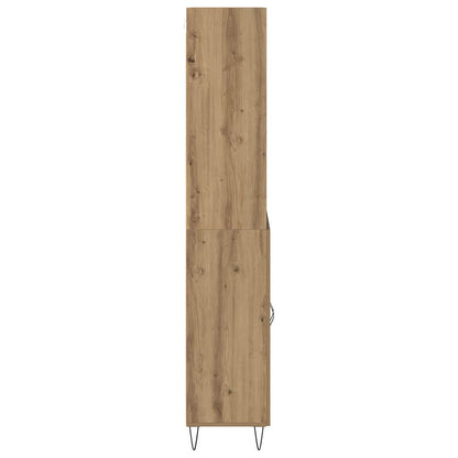 Highboard Artisan-Eiche 69,5 x 34 x 180 cm Holzwerkstoff