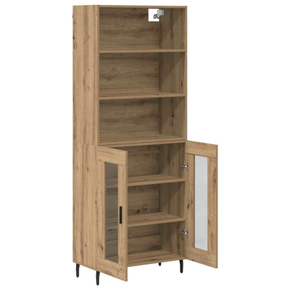 Highboard Artisan-Eiche 69,5 x 34 x 180 cm